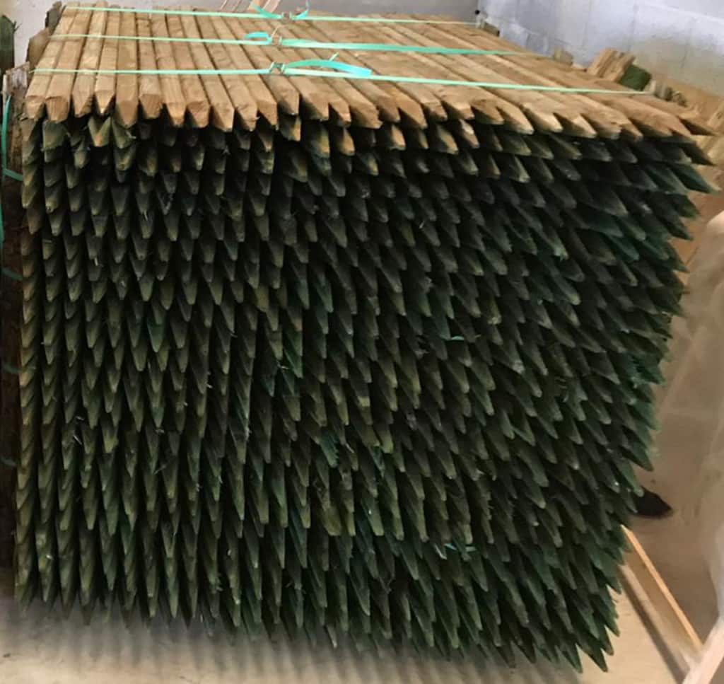 Tutor de madera tratada 1700X40mm - Imagen 2